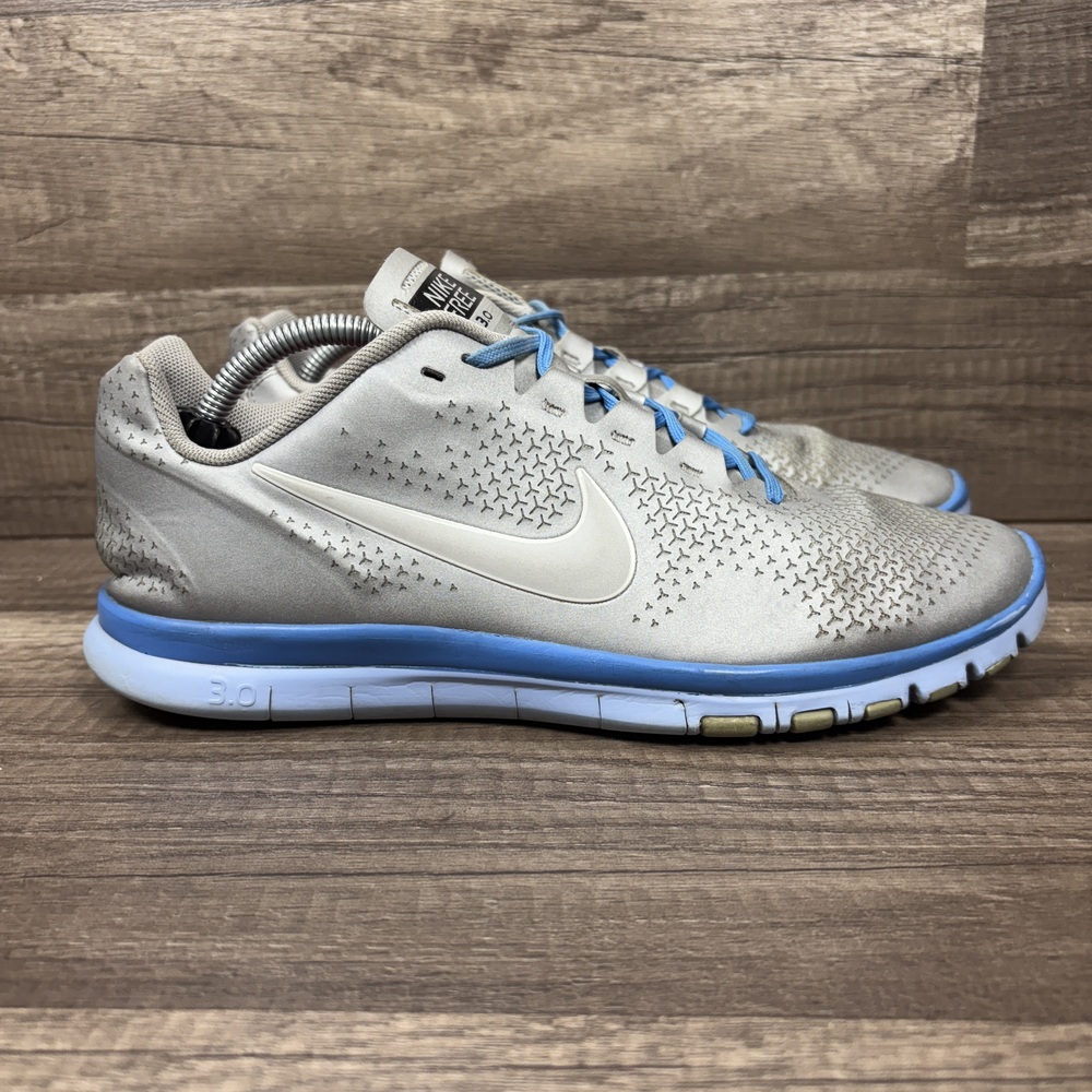 Nike Free 3.0 Gray Womens US Size 8.5 EUR 40 512237-002 Running Shoes